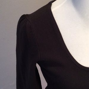 French Connection Sweaters - Scoop neck layerable sweater, chocolate brown French Connection Sweaters - Scoop neck layerable sweater, chocolate brown